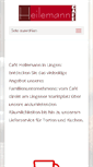 Mobile Screenshot of cafe-heilemann.de
